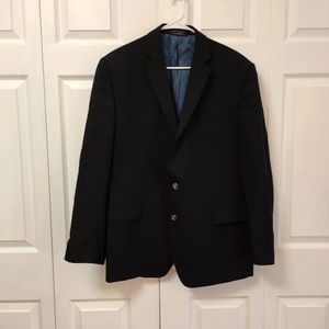 Calvin Klein Navy Suit Jacket, 44R, good condition.